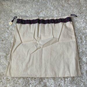 TORY BURCH Drawstring Handbag Shoe Dustbag 14"x14"